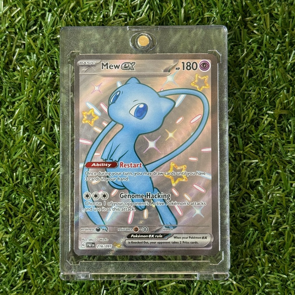 Mew EX Holographic Card